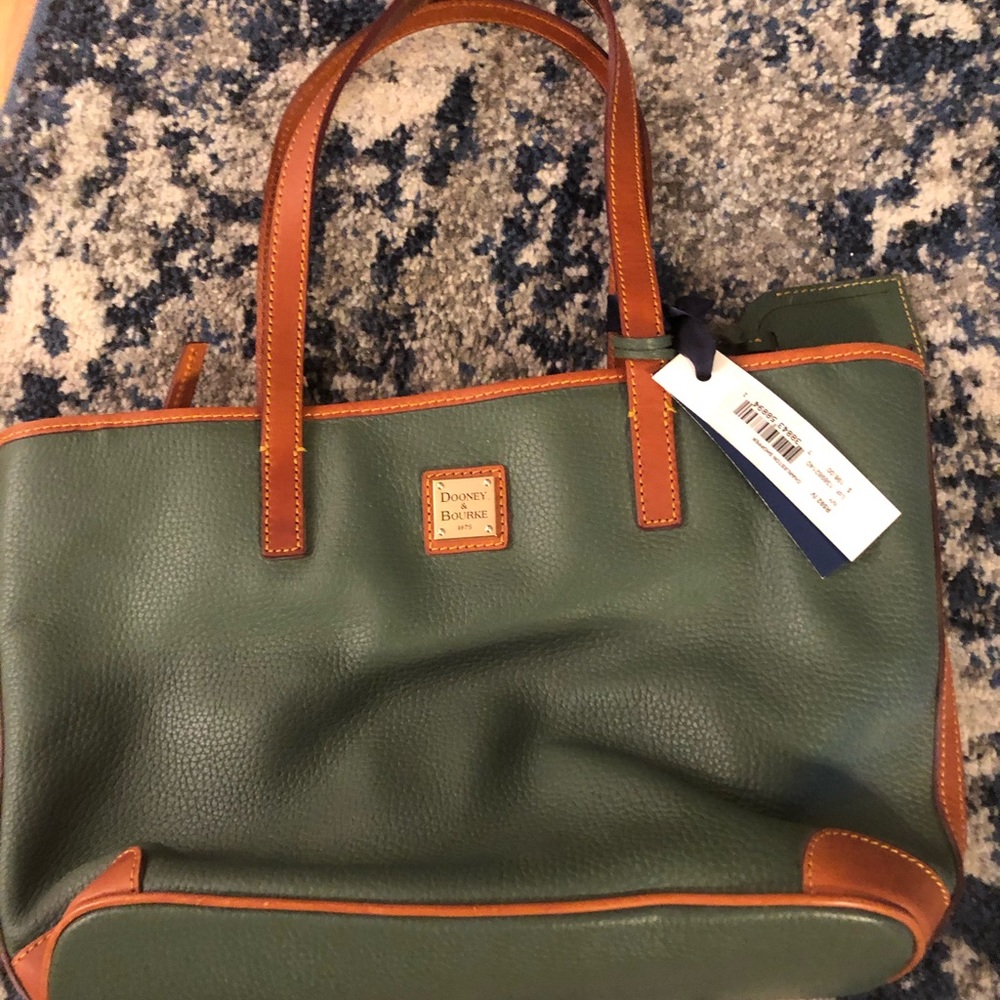 Brand new hunter green Dooney & Bourke handbag